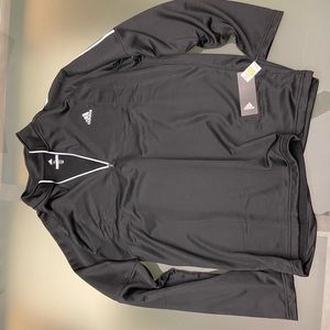 Adidas Originals Black Golf Jacket 1/4 Zip Size XL NWT
